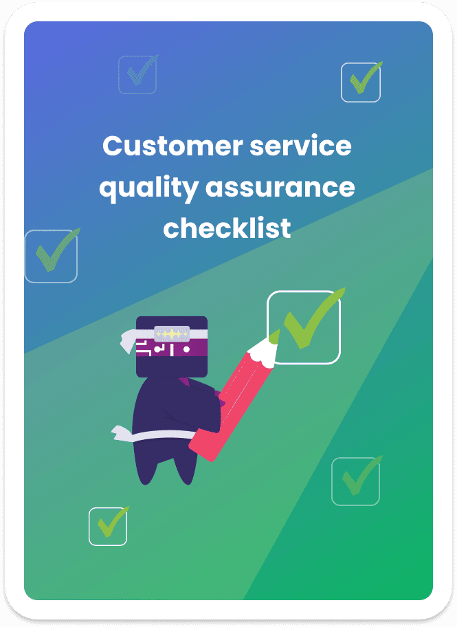 Customer Service Quality Assurance Checklist