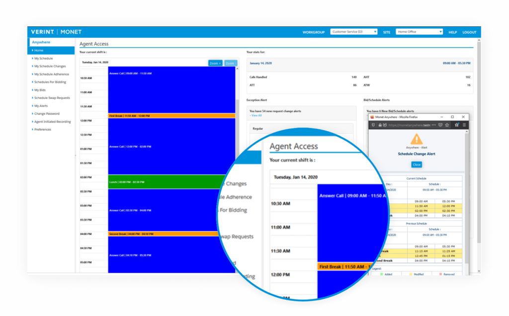 verint monet tool