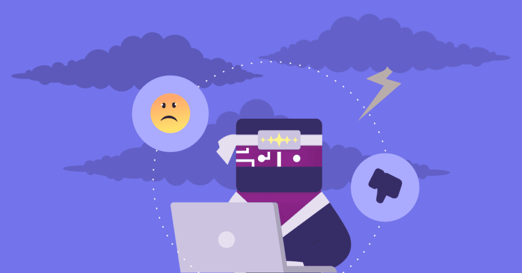 agent managing negative customer feedback