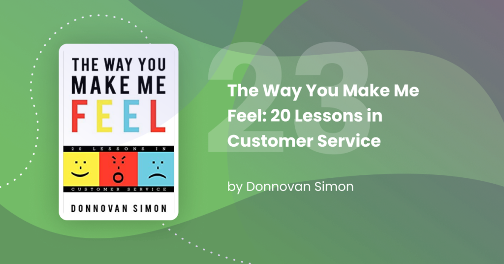 the way you make me feel book