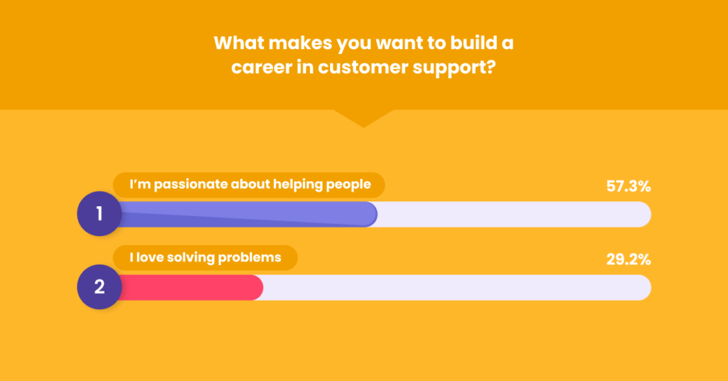 agent experience career in customer support