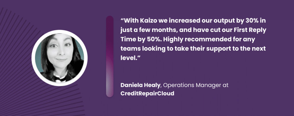Kaizo integration testimonial
