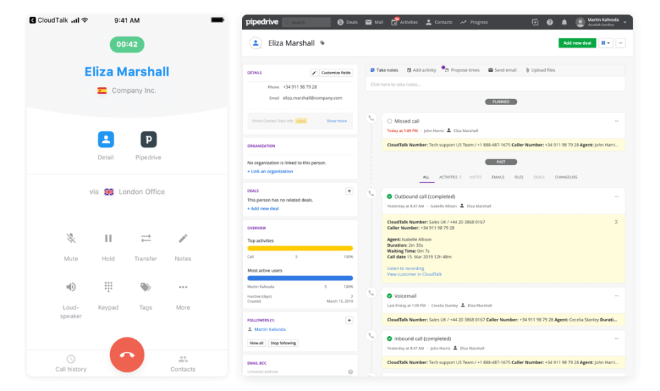 customer success tool cloudtalk