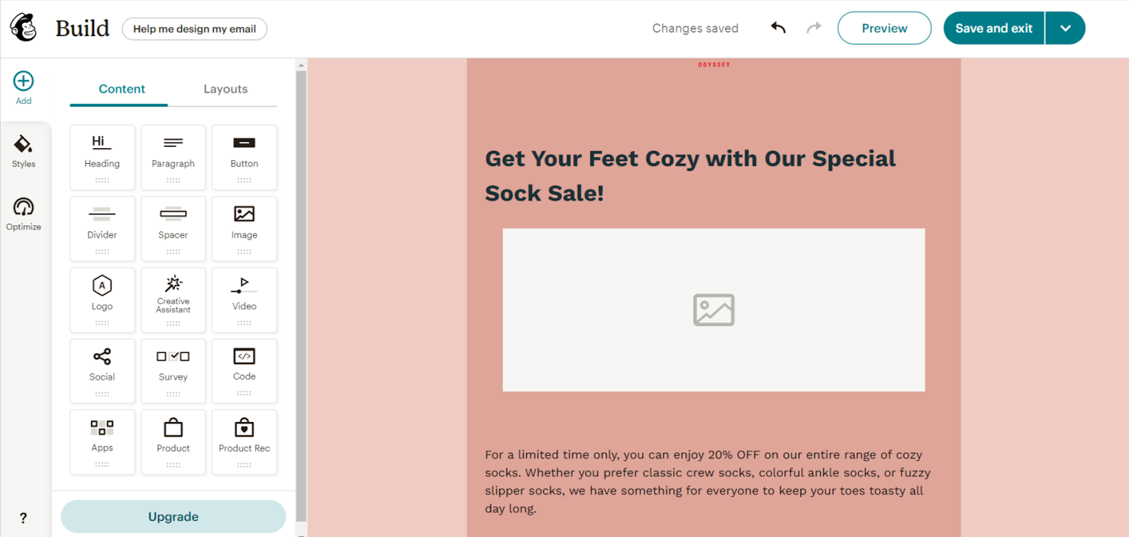 ecommerce tool mailchimp
